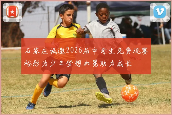 石家庄诚邀2026届中考生免费观赛裕彤为少年梦想加冕助力成长